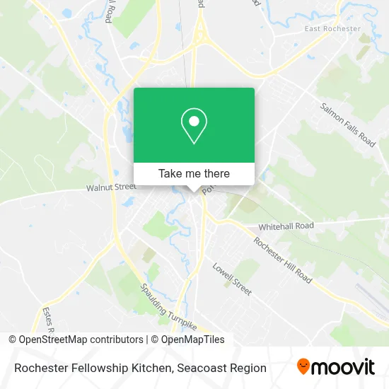 Rochester Fellowship Kitchen map
