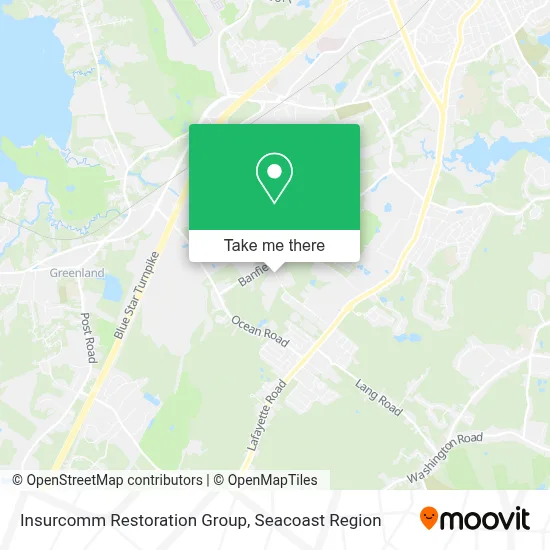 Insurcomm Restoration Group map