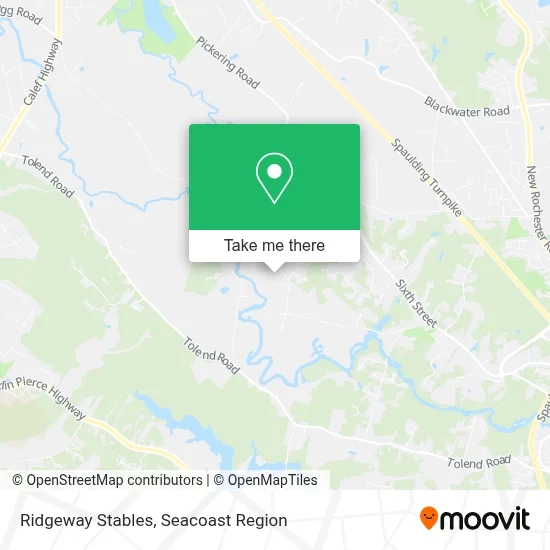 Ridgeway Stables map