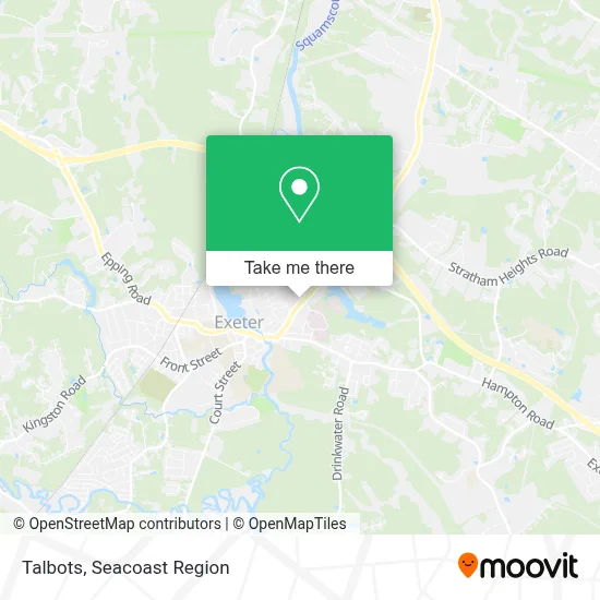 Talbots map