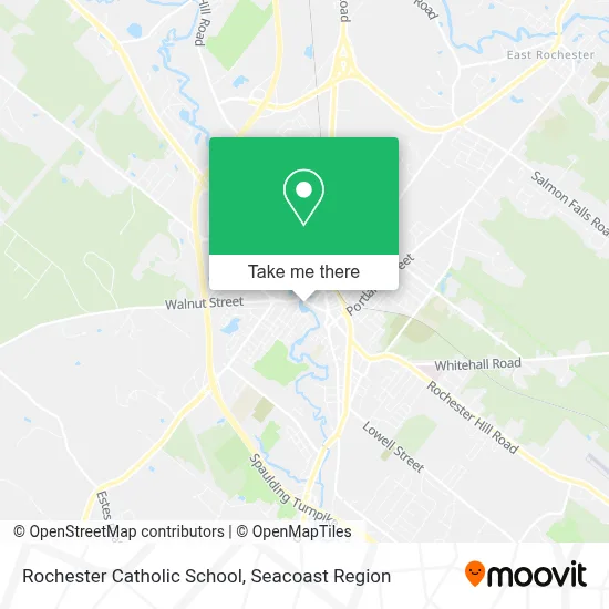 Rochester Catholic School map