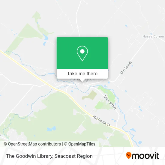 The Goodwin Library map