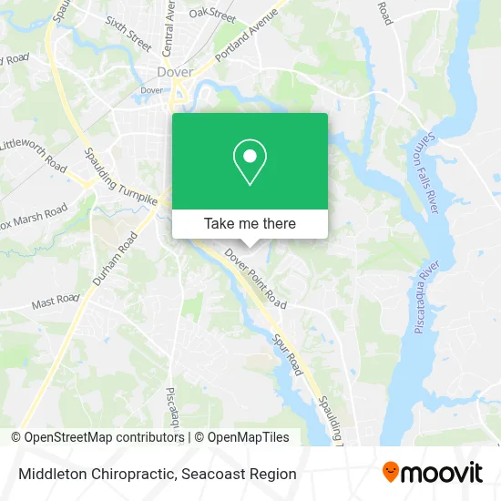 Middleton Chiropractic map