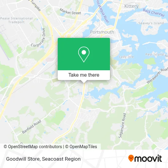 Goodwill Store map