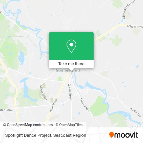 Spotlight Dance Project map