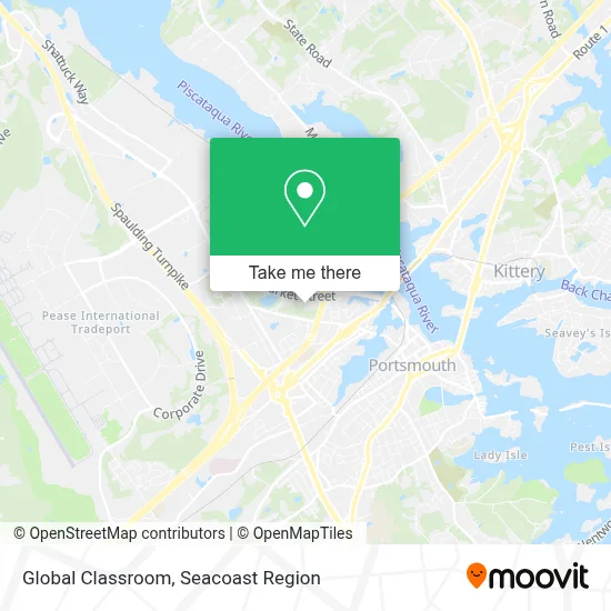 Global Classroom map