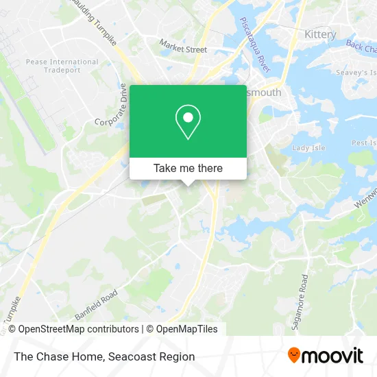 The Chase Home map