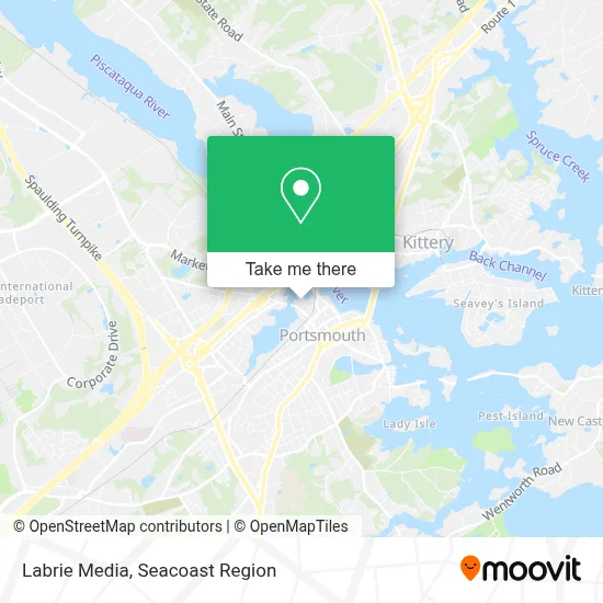 Labrie Media map