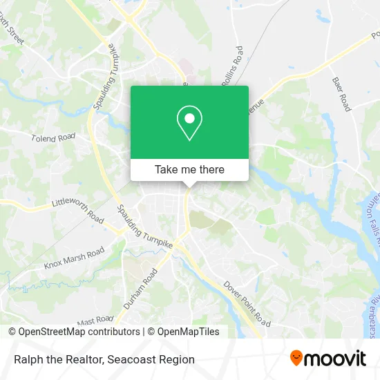 Ralph the Realtor map
