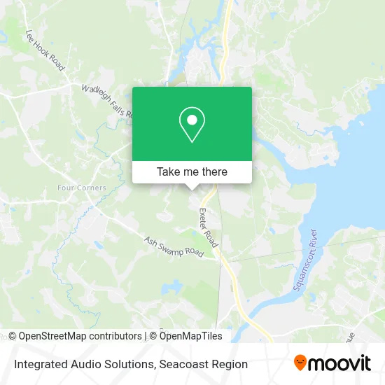 Integrated Audio Solutions map