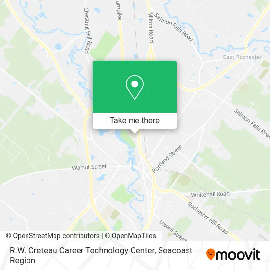 R.W. Creteau Career Technology Center map