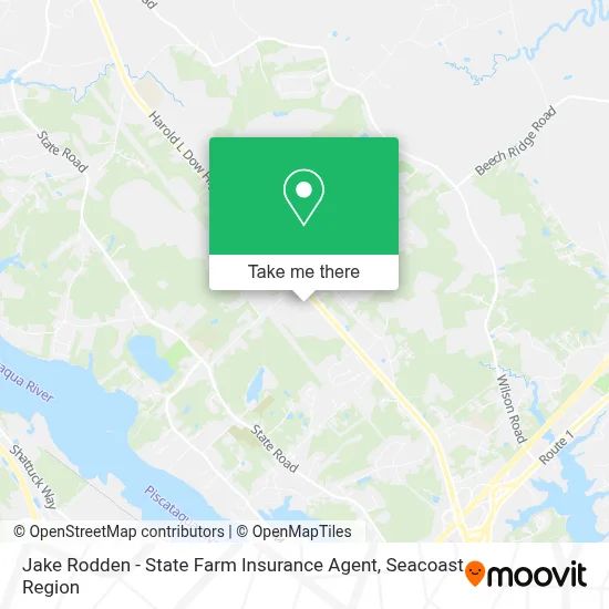 Jake Rodden - State Farm Insurance Agent map