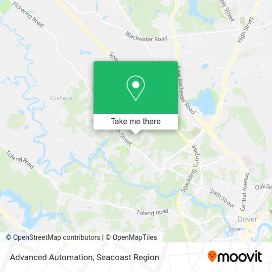 Advanced Automation map