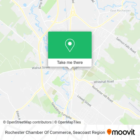 Rochester Chamber Of Commerce map