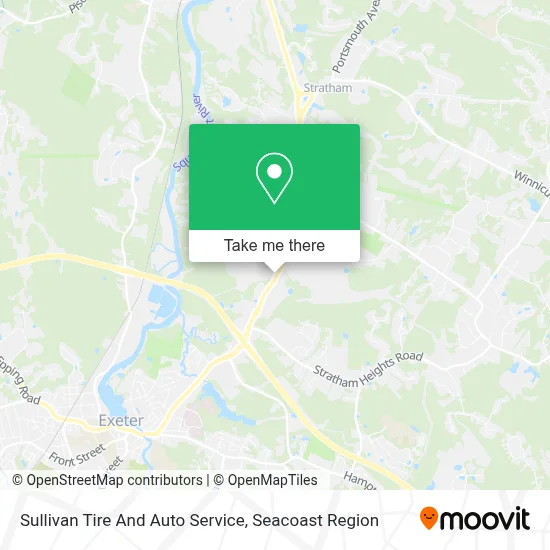 Sullivan Tire And Auto Service map