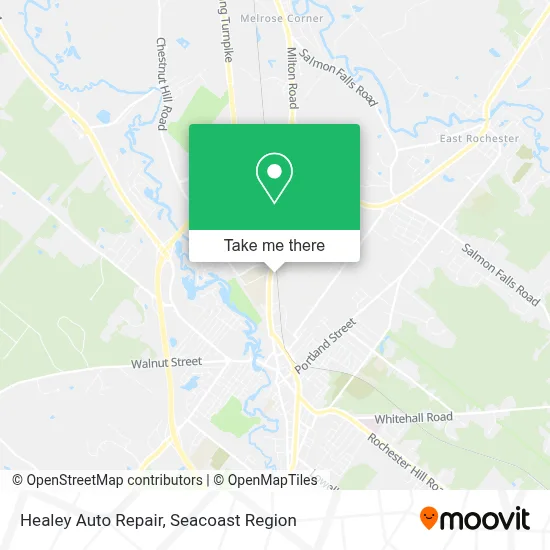 Healey Auto Repair map