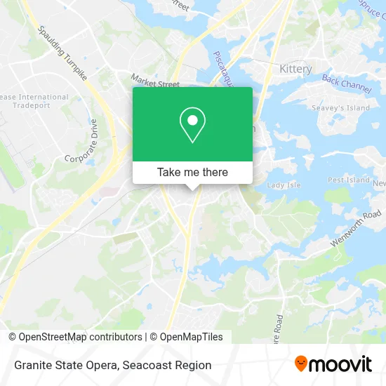 Granite State Opera map