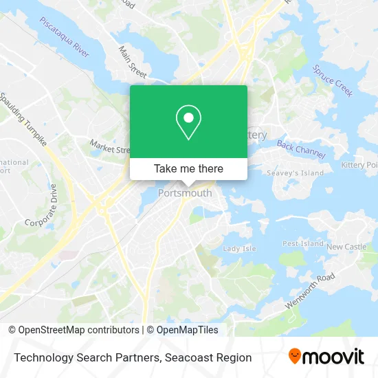 Technology Search Partners map