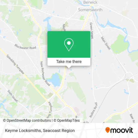 Keyme Locksmiths map