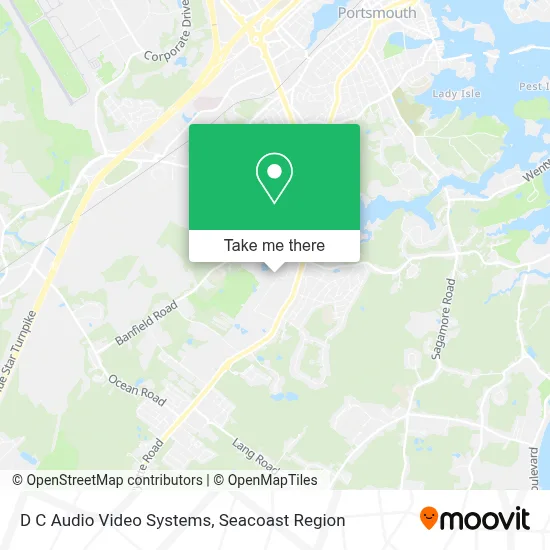 D C Audio Video Systems map