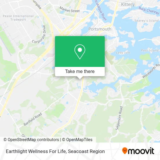 Earthlight Wellness For Life map