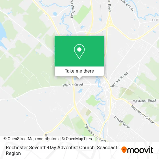 Rochester Seventh-Day Adventist Church map