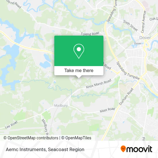 Aemc Instruments map