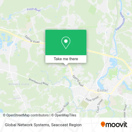 Global Network Systems map