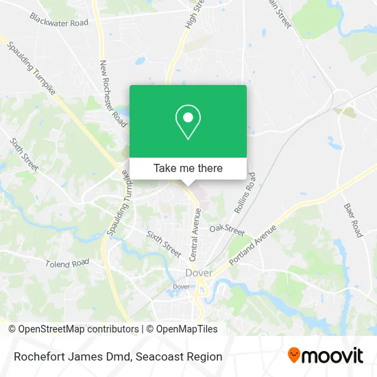 Rochefort James Dmd map