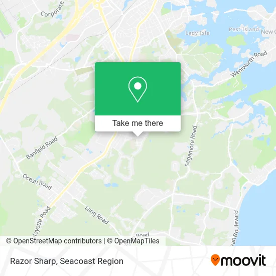 Razor Sharp map