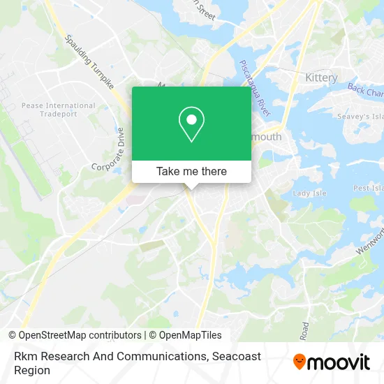 Rkm Research And Communications map