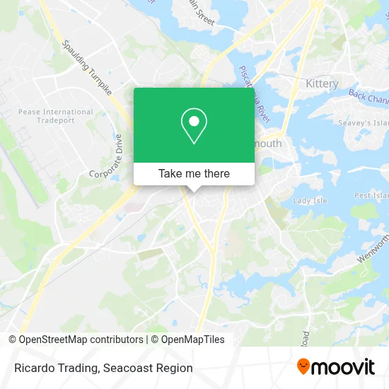 Ricardo Trading map