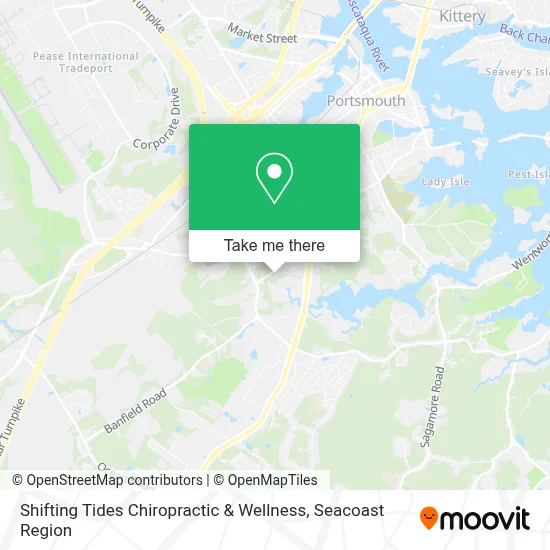 Shifting Tides Chiropractic & Wellness map