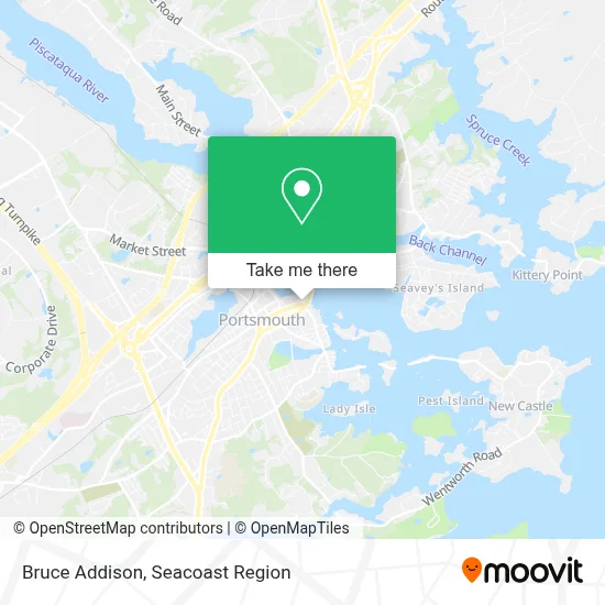 Bruce Addison map