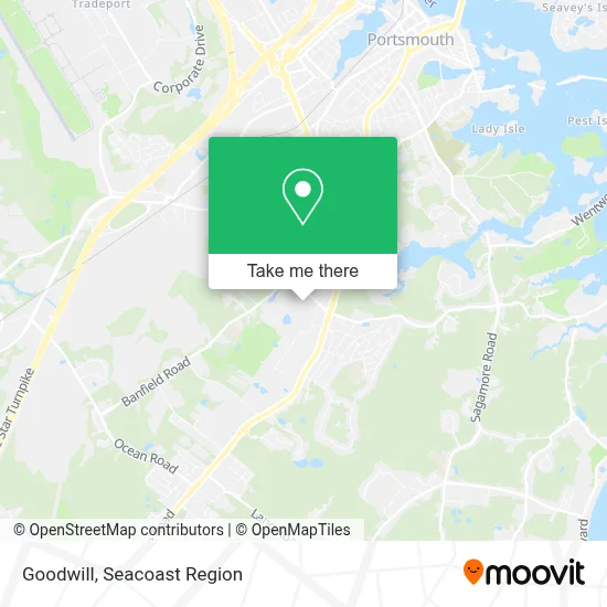Goodwill map