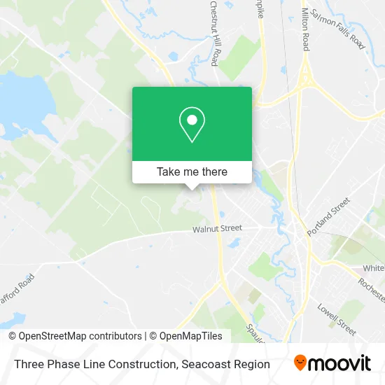 Three Phase Line Construction map