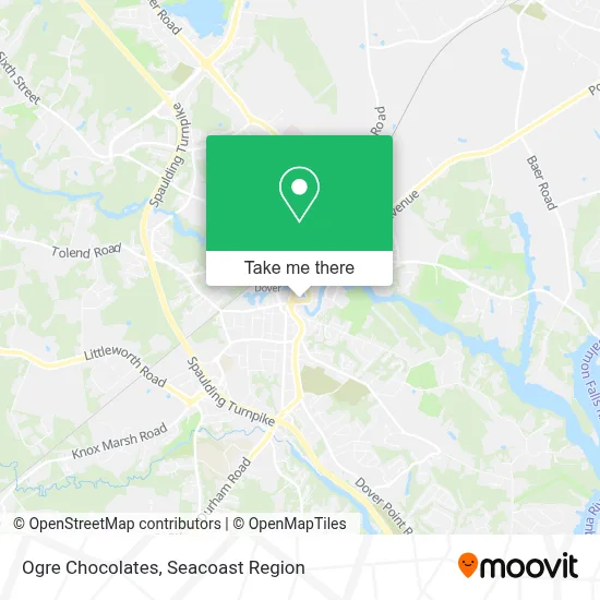 Ogre Chocolates map