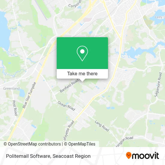 Politemail Software map
