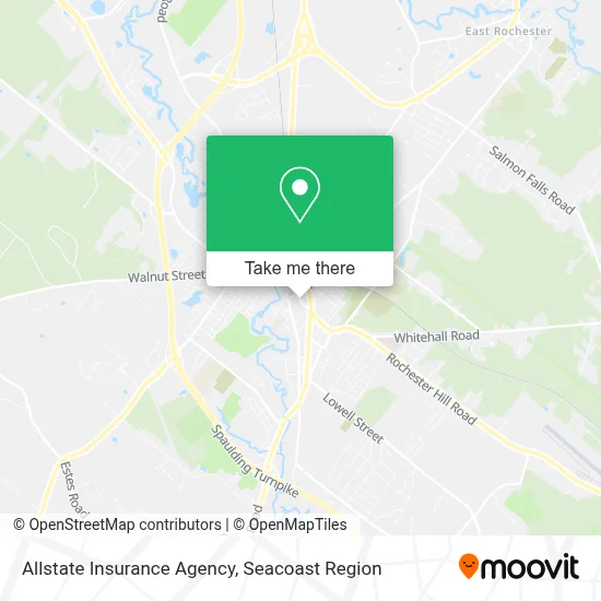 Allstate Insurance Agency map