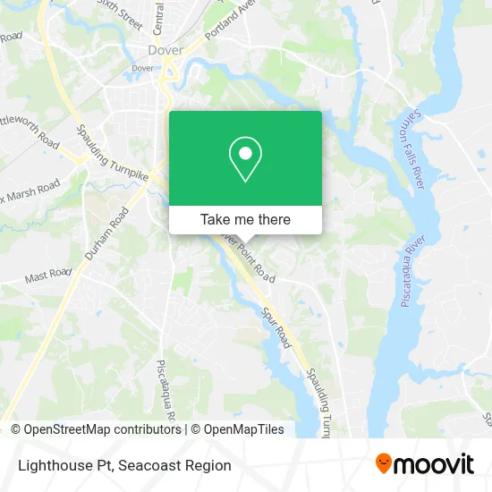 Lighthouse Pt map