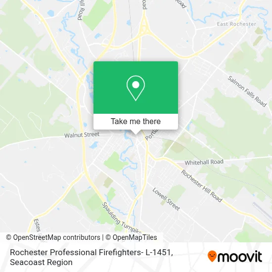 Rochester Professional Firefighters- L-1451 map