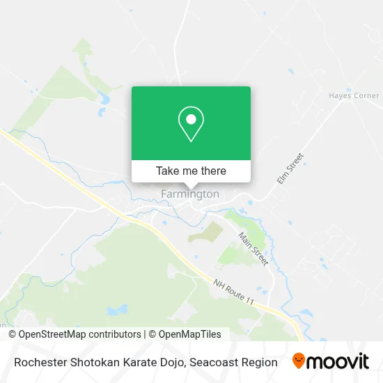 Rochester Shotokan Karate Dojo map