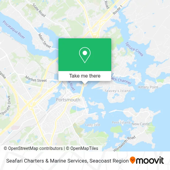 Seafari Charters & Marine Services map