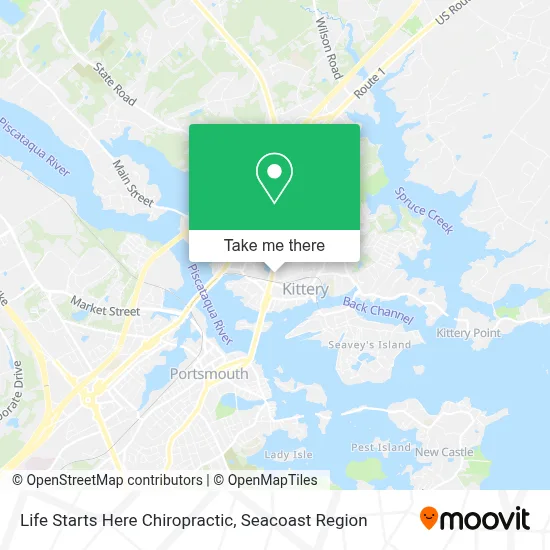 Life Starts Here Chiropractic map