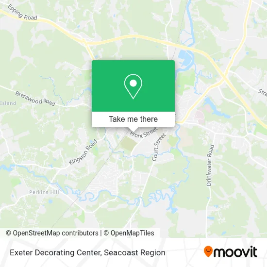 Exeter Decorating Center map