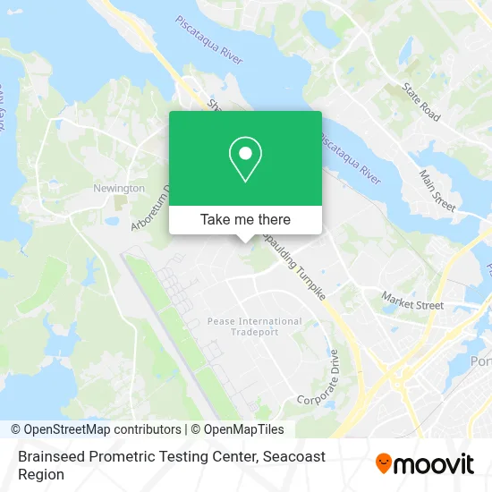 Brainseed Prometric Testing Center map