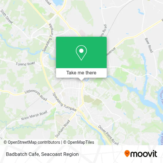 Badbatch Cafe map