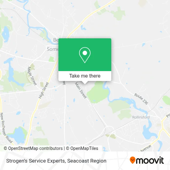 Strogen's Service Experts map