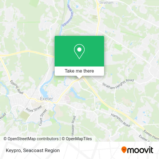 Keypro map