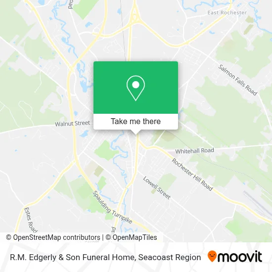 R.M. Edgerly & Son Funeral Home map